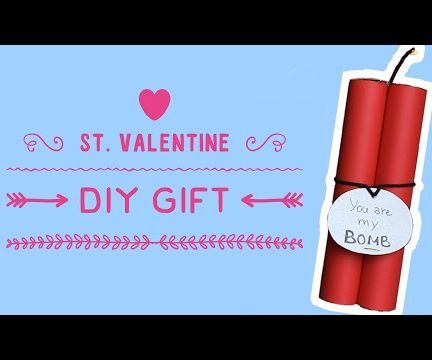 St. Valentine Gift - Candy Bomb - Video Tutorial
