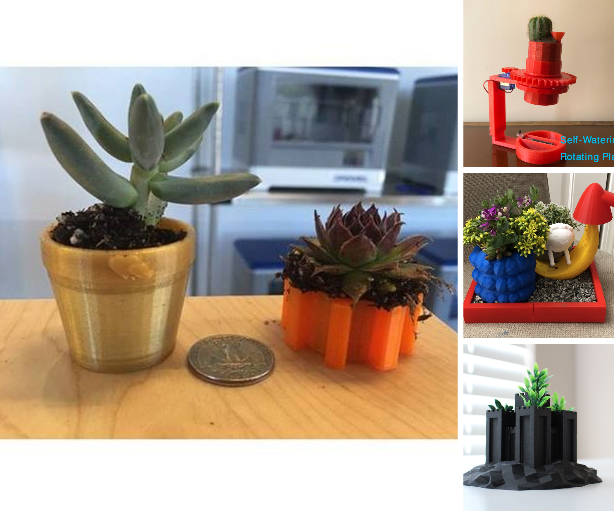 Tinkercad Planters