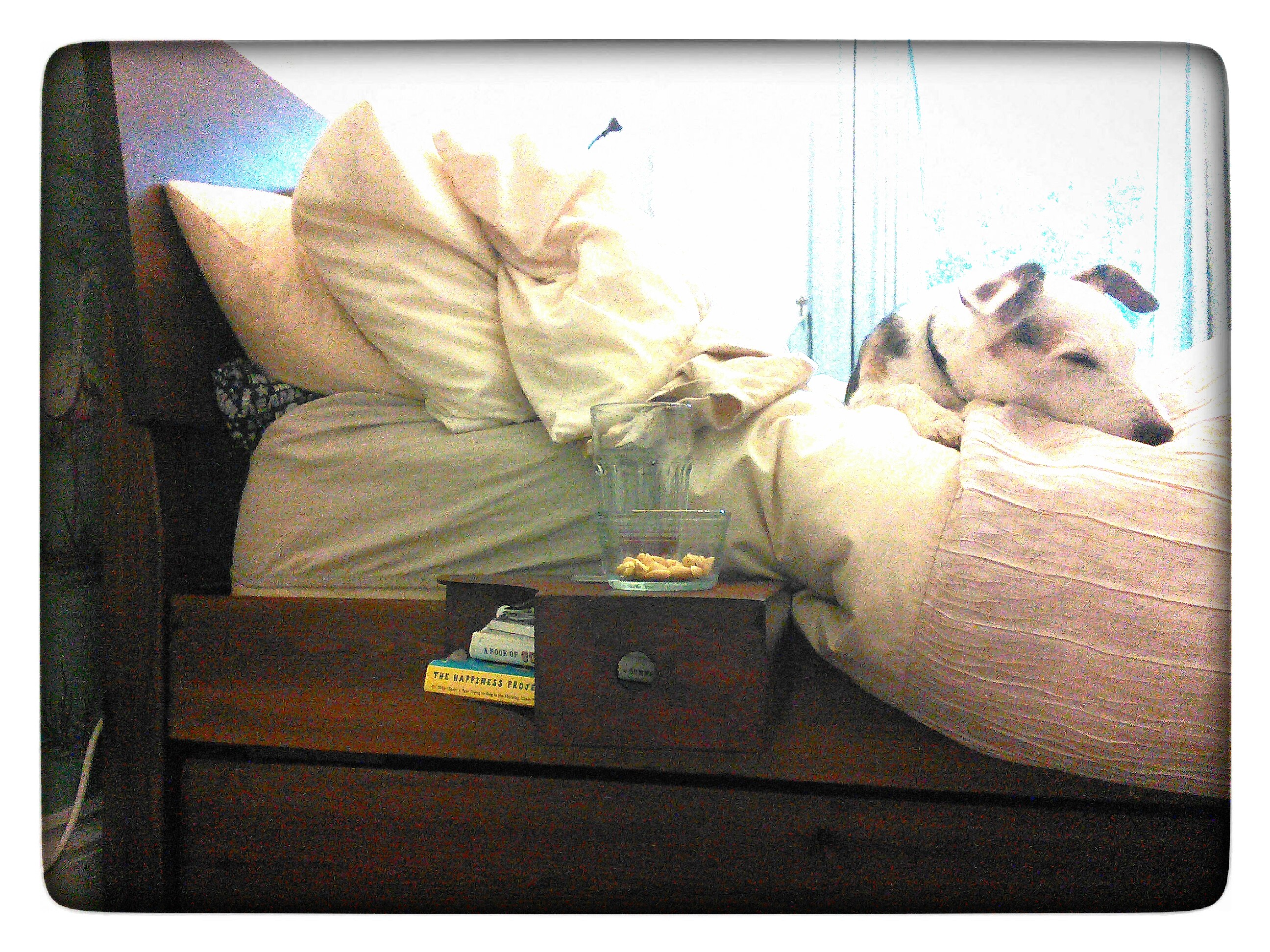 Floating bedside table