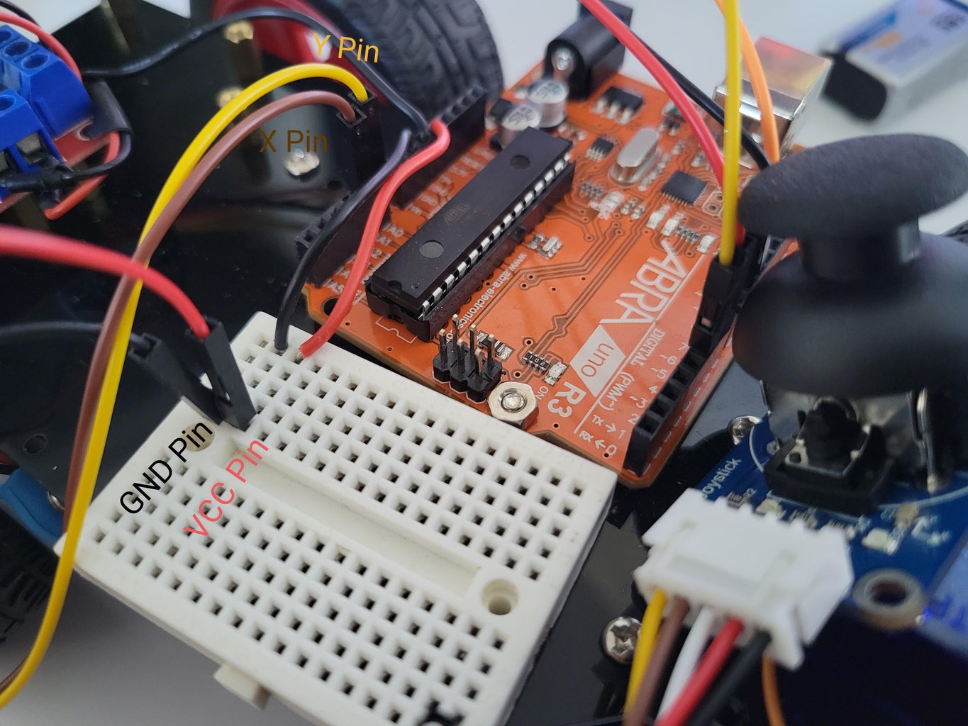 Joystick Controlled Car : 13 Steps (with Pictures) Circuit Diagram