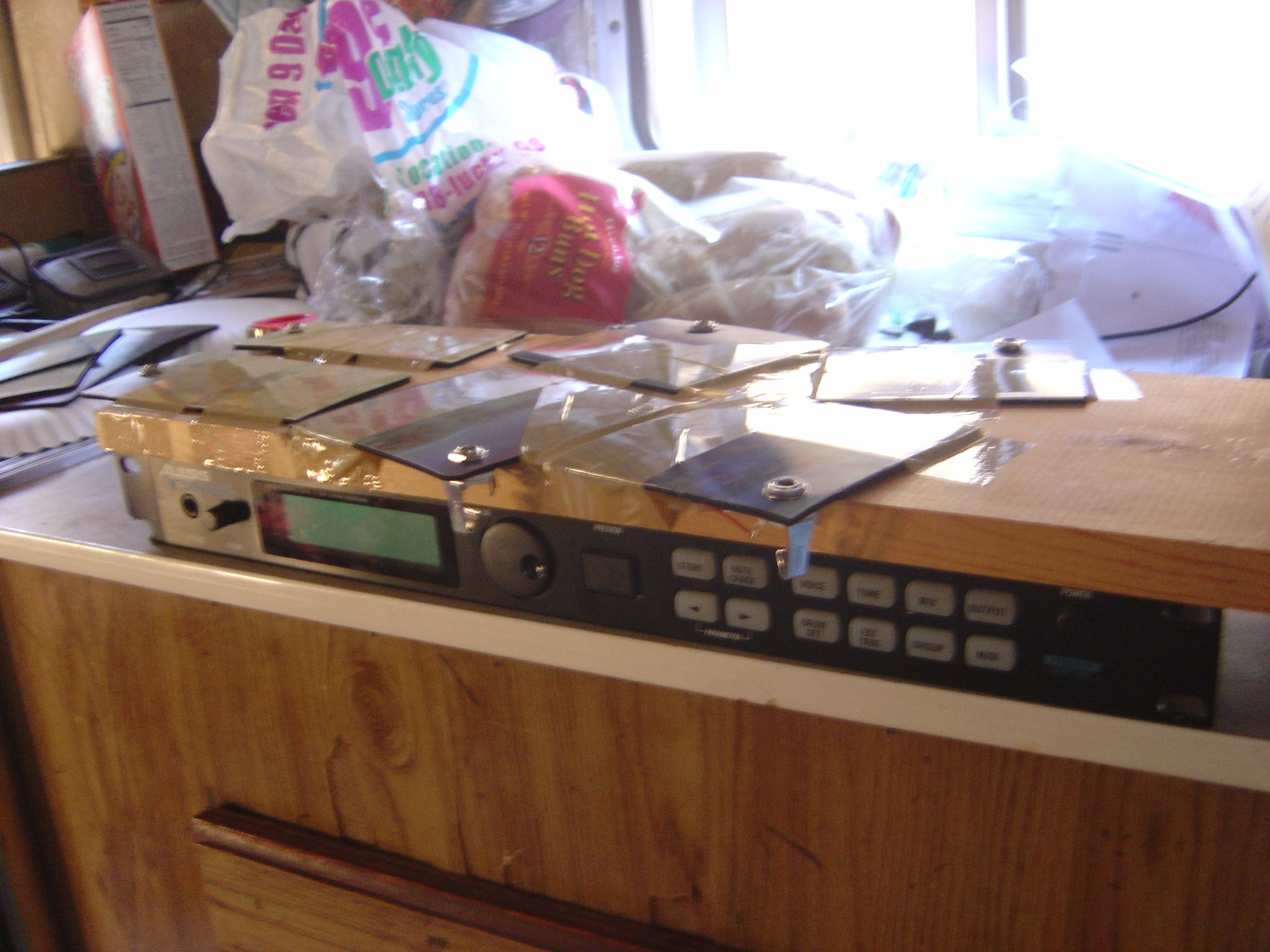 portable/ghetto digital/electronic drum set-up slash/slash