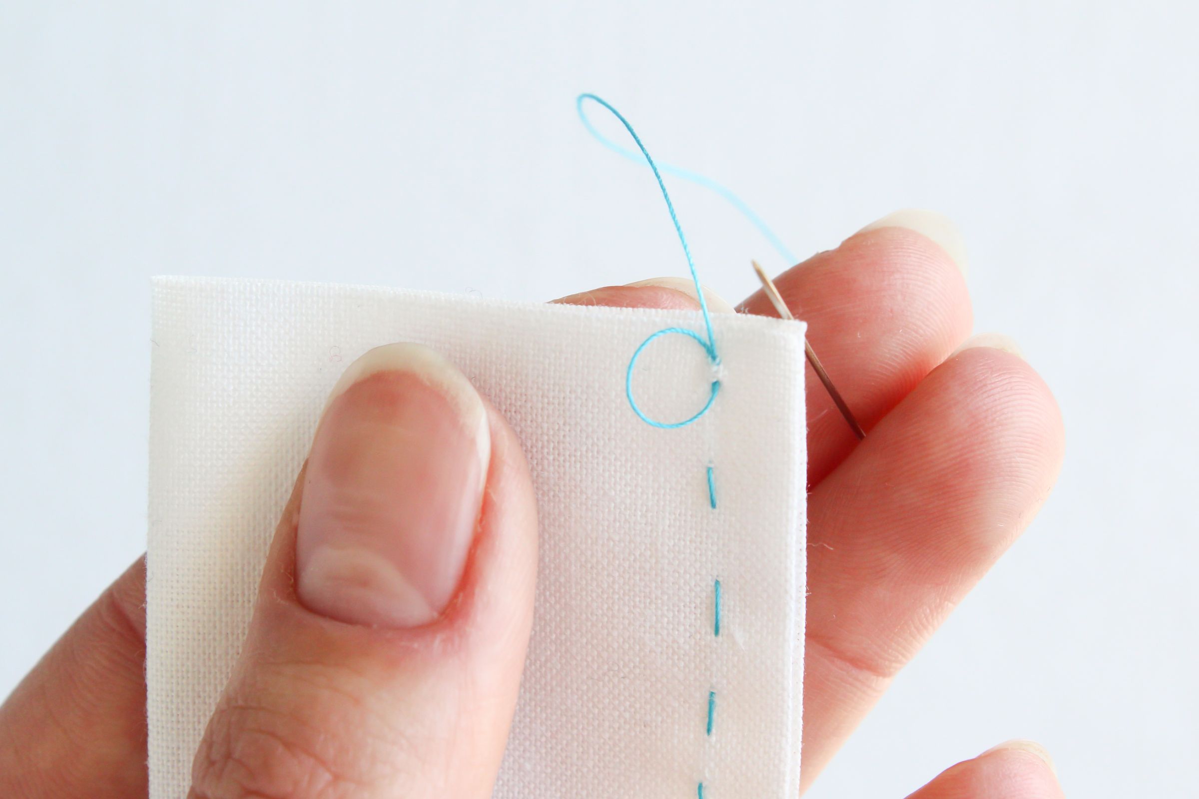 Tying Off to Finish Sewing 4 Steps Instructables