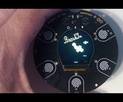 Arduino MKR IoT Carrier As a Game Console