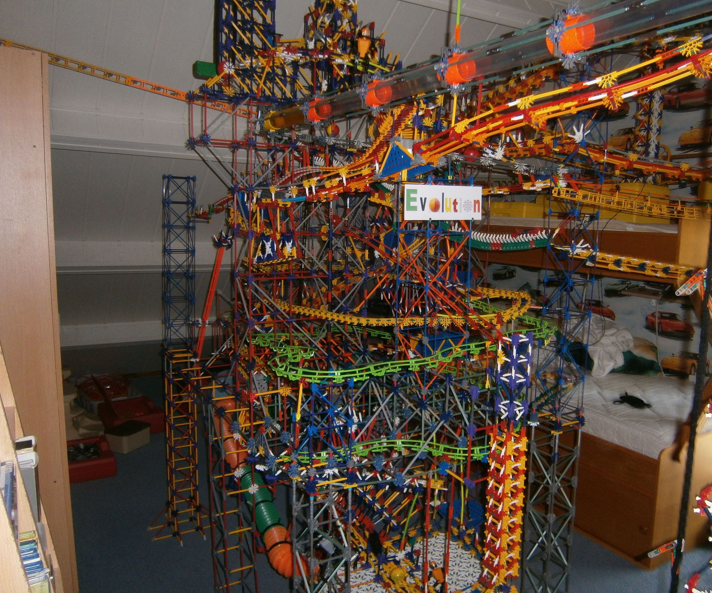 Evolution K'nex Ball Machine