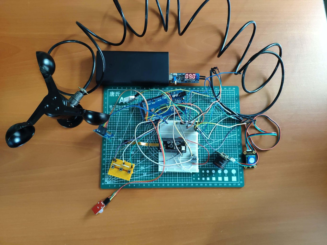 assisted Air Quality Monitor W IoT Surveillance 23 Steps with Circuit Diagram