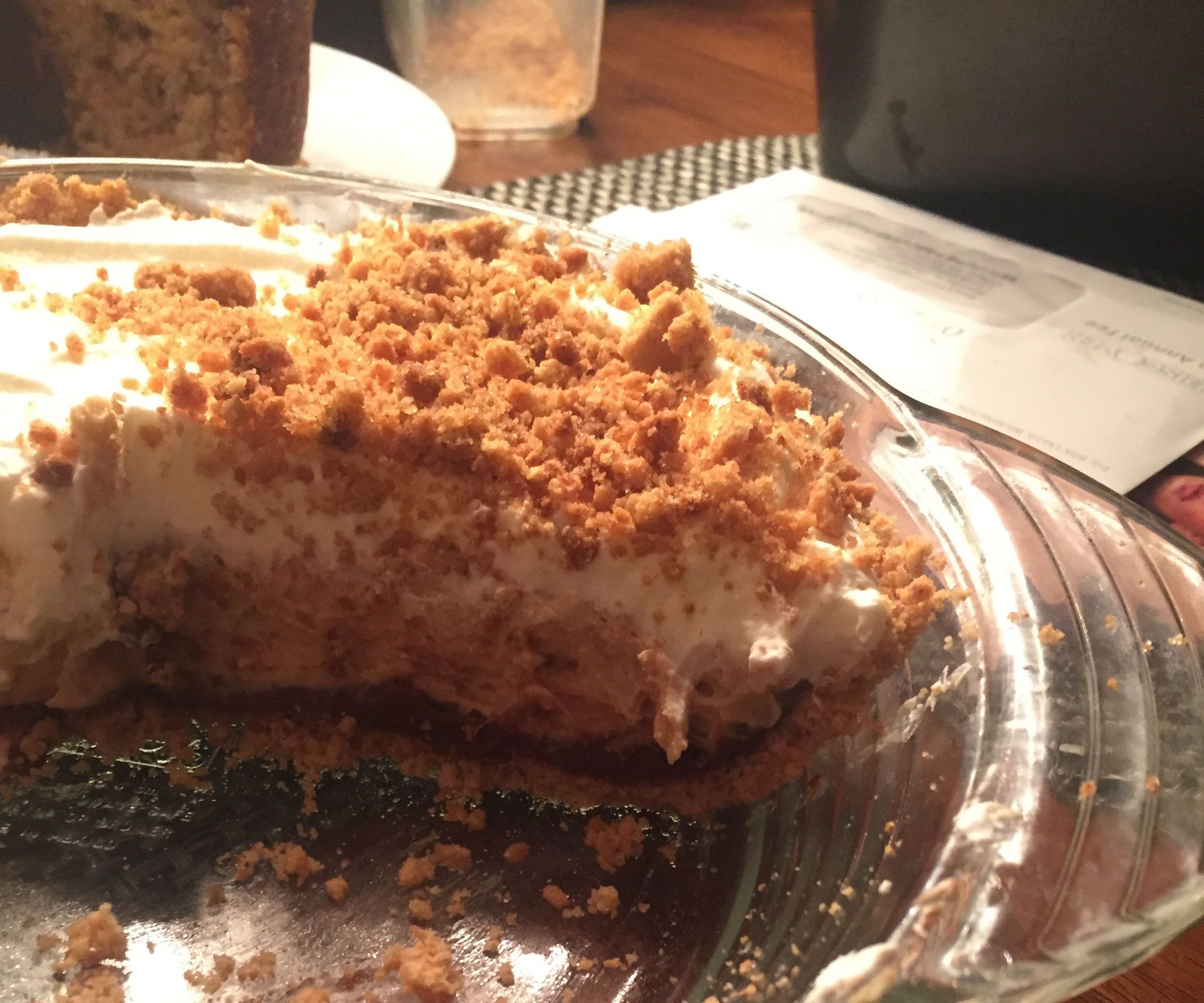 Peanut Butter Chocolate Cream Pie