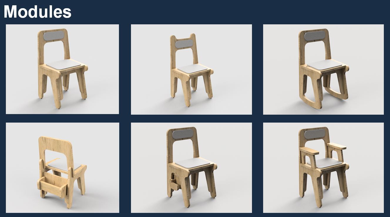 Modular Chair Legs Modular ChaiR : 5 Steps (with Pictures) - Instructables