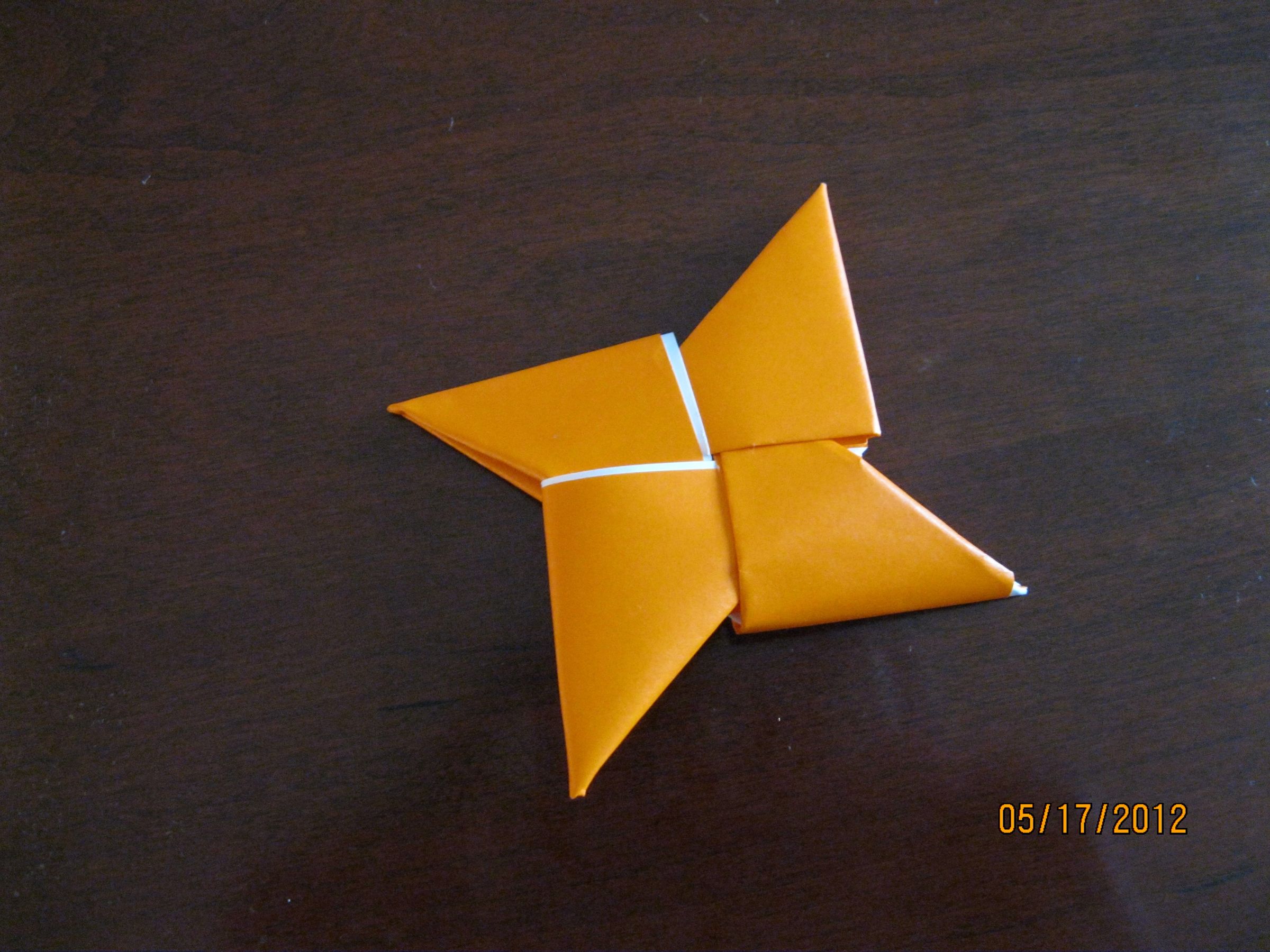 How to Make an Origami Ninja Star
