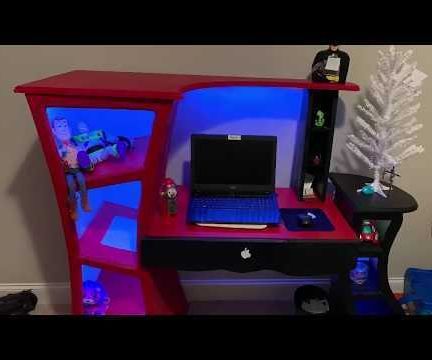 Custom Led Lighted Desk