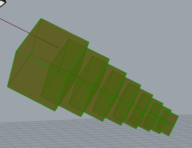 Building the Tree of Stacking Cubes