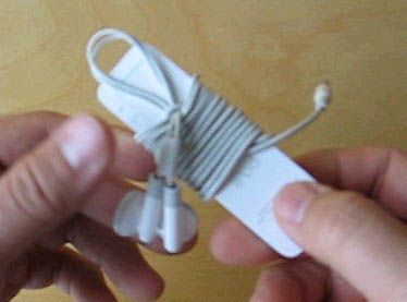 Mp3 player knot