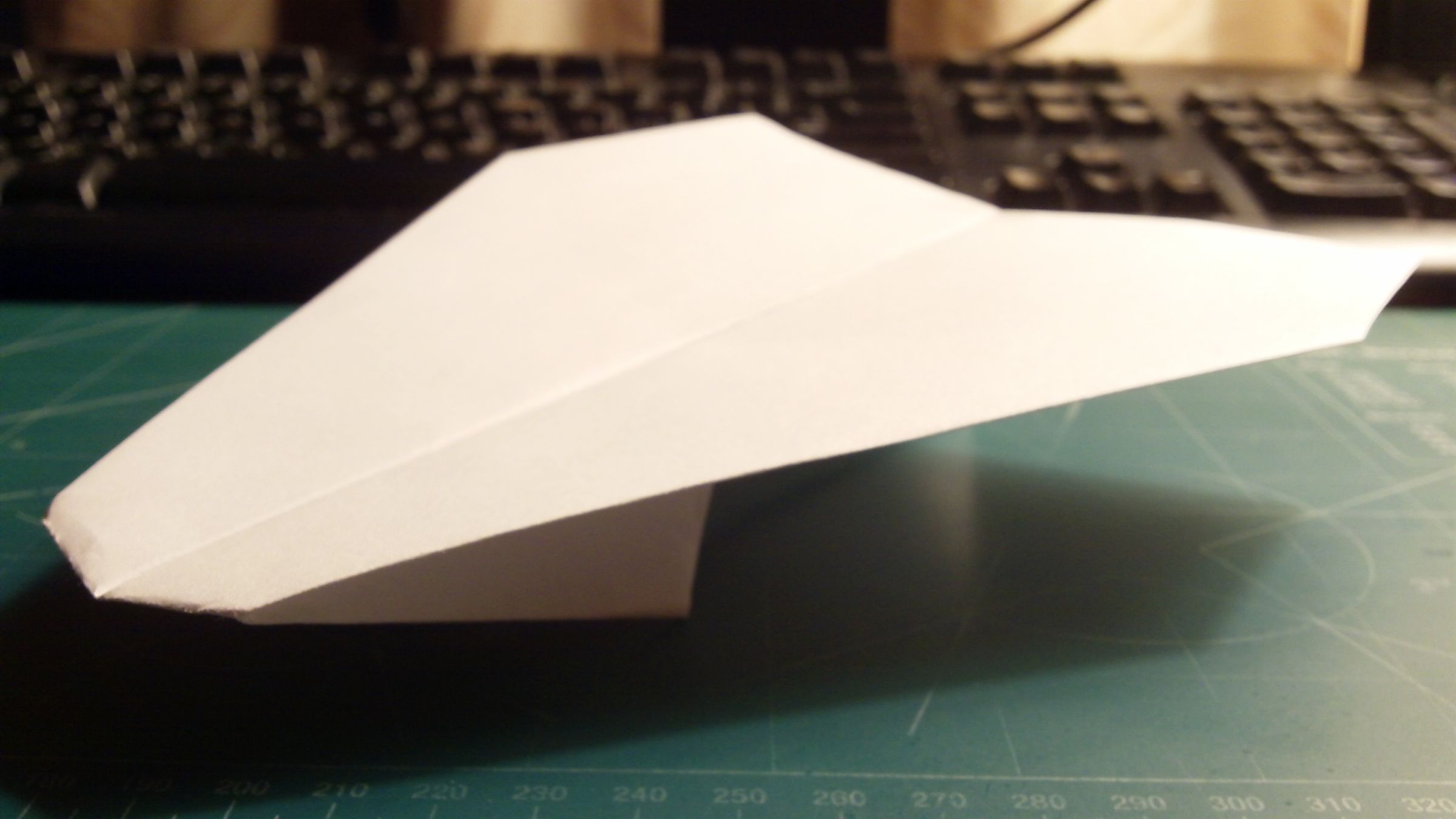 How to Make the Stratojet Paper Airplane