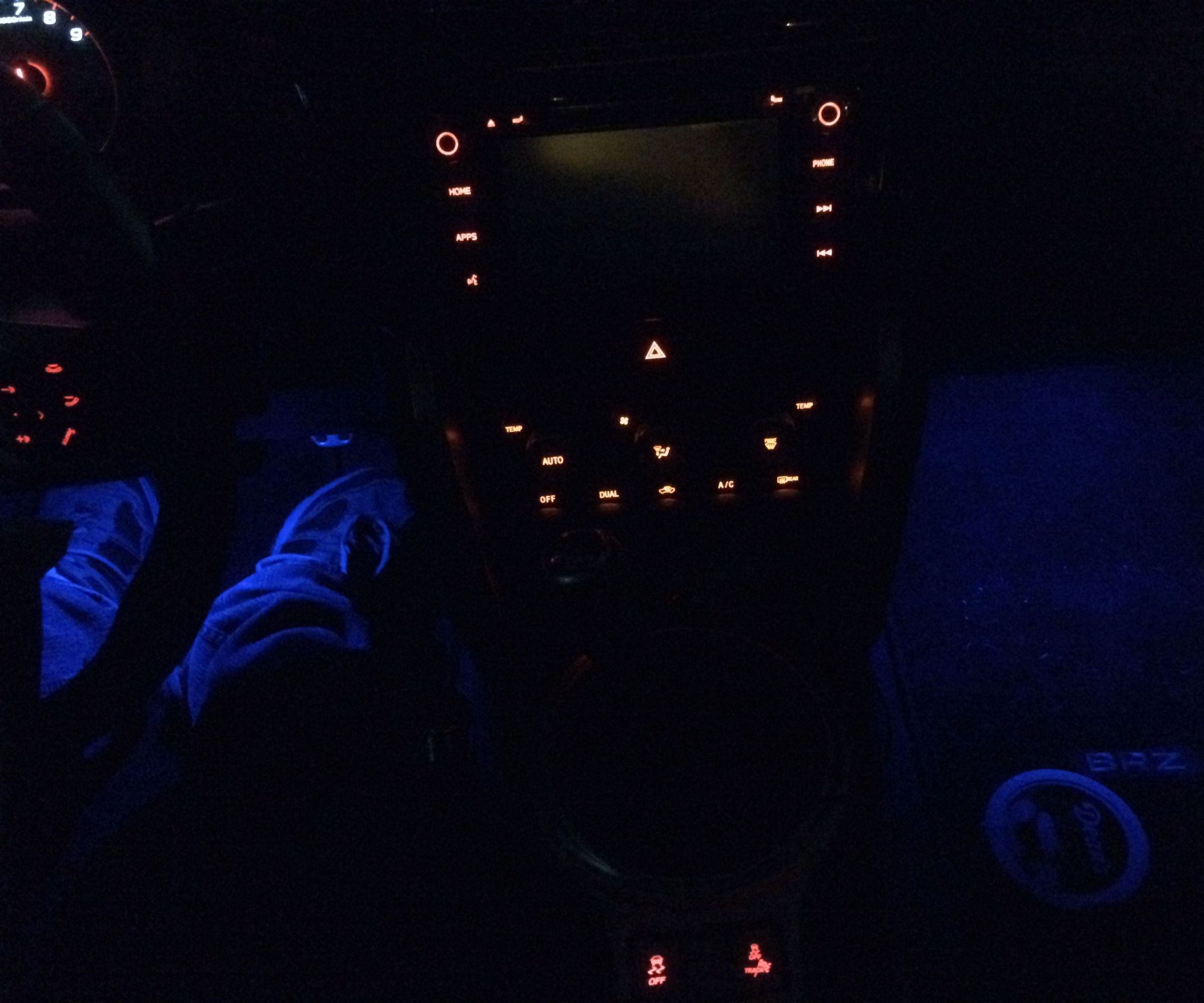 Subaru BRZ Footwell Light Controller