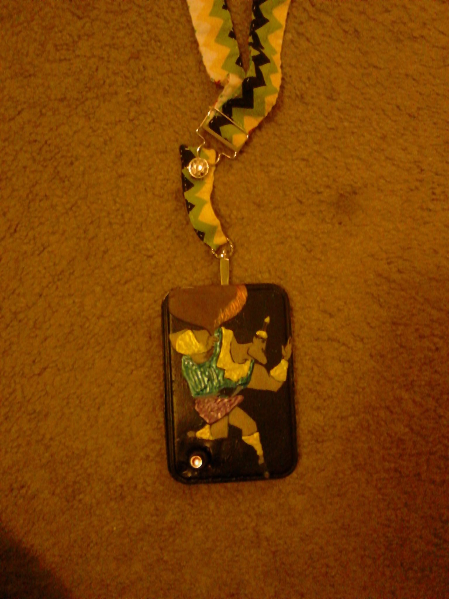 Emperor's New Groove Kronk's Theme Music Lanyard