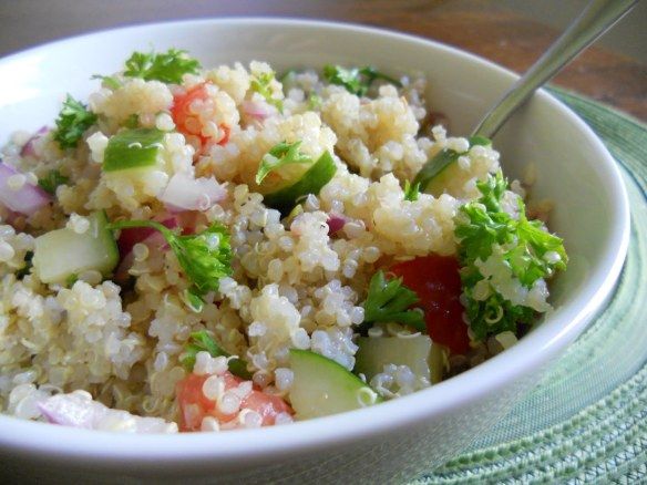 Traditional Tabouleh Vegan Salad From the Middle East
