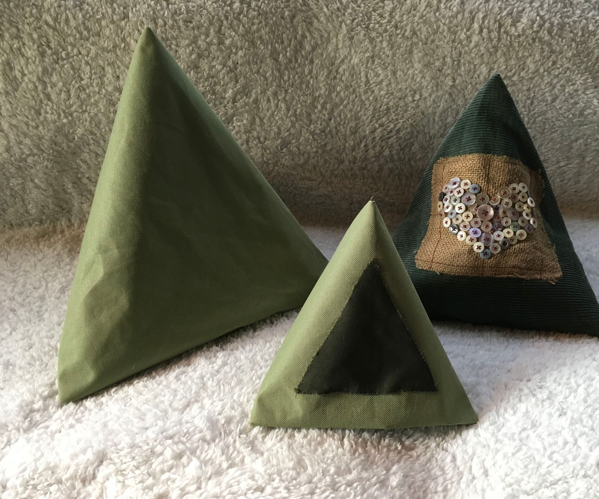 Easy Sew Pyramid Doorstop