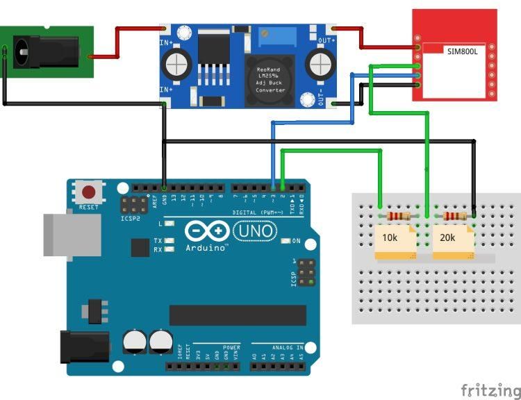 Interfacing SIM800L With Arduino Uno for GSM Communication : 7 Steps ...