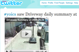 Home Surveillance Via Twitter and YouTube