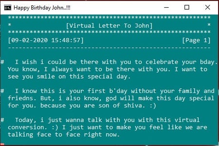 Virtual Letter Batch File