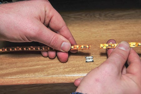 Combining Strips With Strip-to-Strip "no Wire" Connectors