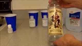 Mirroring Glass Bottles Tutorial & Etching it