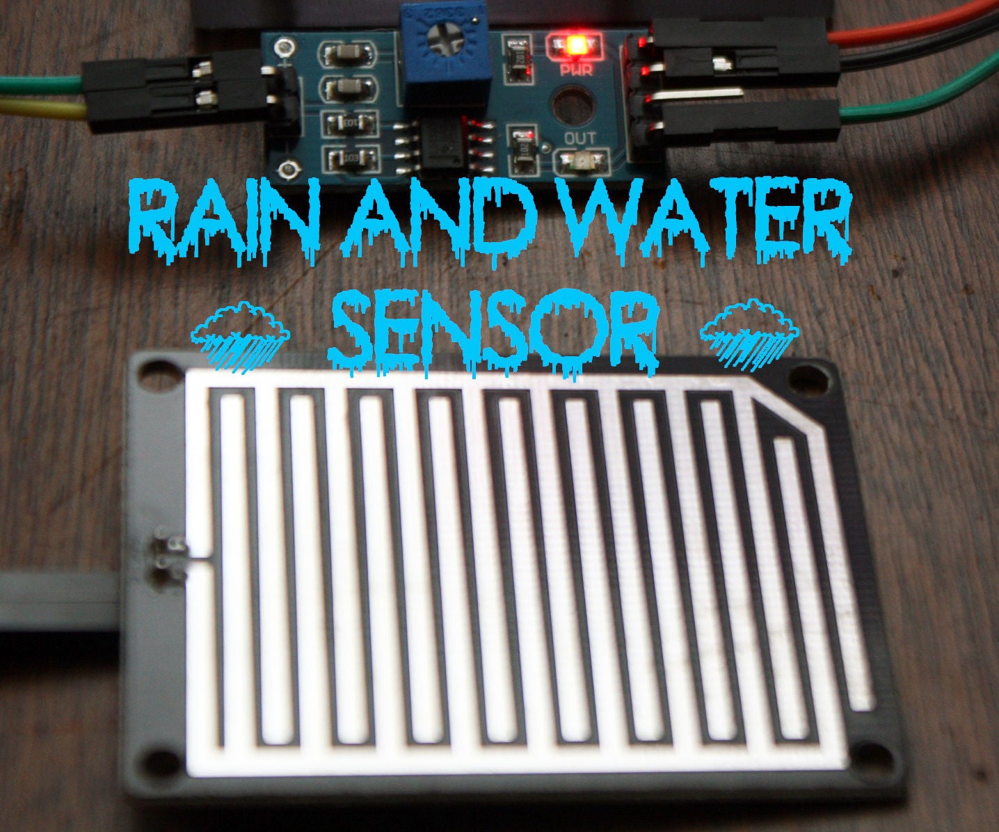 Arduino Modules Rain Sensor 4 Steps Instructables 8510