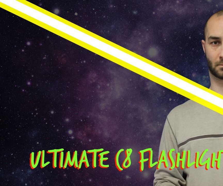 Ultimate C8 Flashlight Mod! 