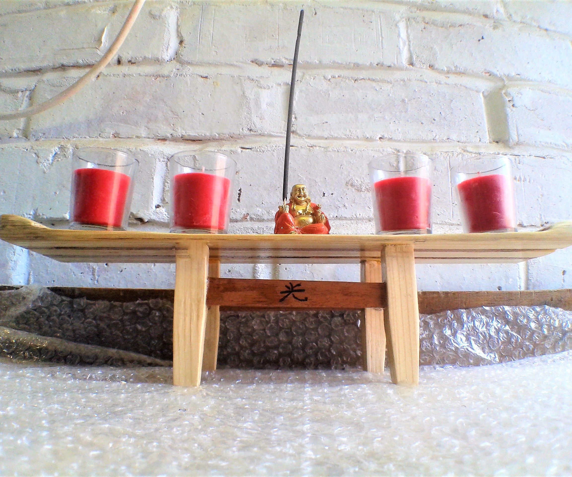 Japanese / Oriental / Asian Inspired Candle Holder