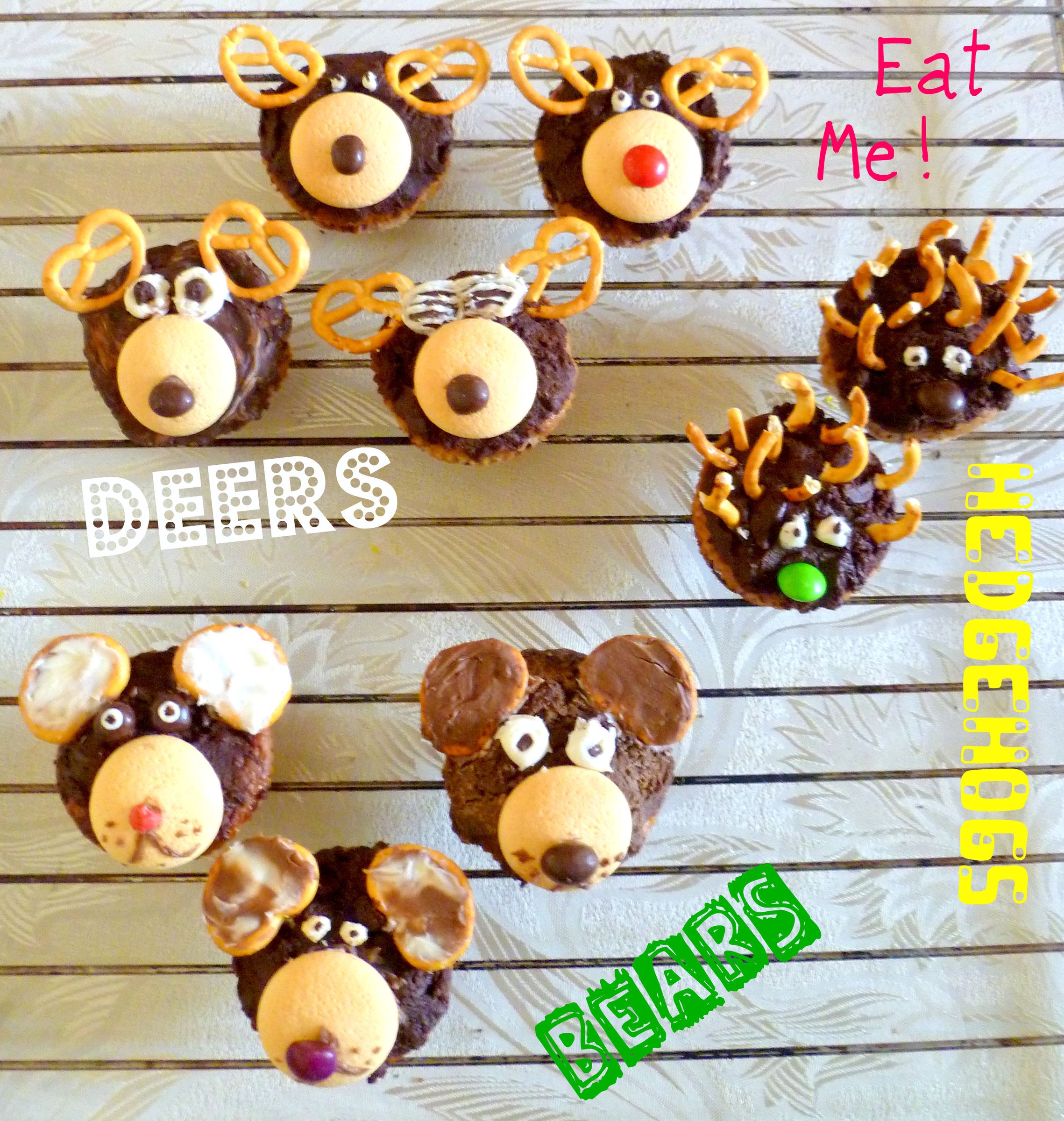 Fruity Animal Muffins