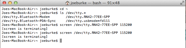 Paired Device Setup - Using Mac