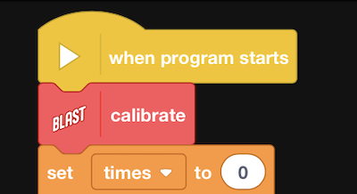 Write Word (Block) Code: Set Up Variables