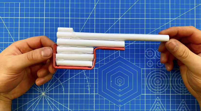 Powerful Rubber Band Gun Made From Paper : 10 Steps - Instructables