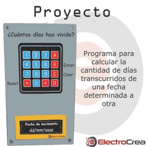 Calculando Cuantos Dias Has Vivido Con Arduino