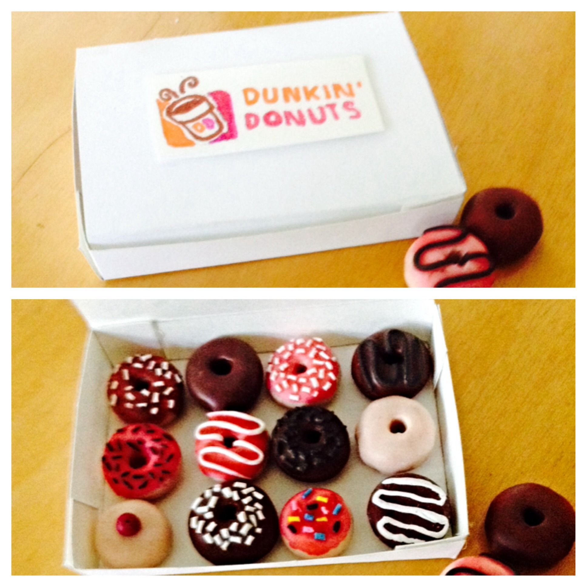 DIY Easy Dunkin Donuts Charms