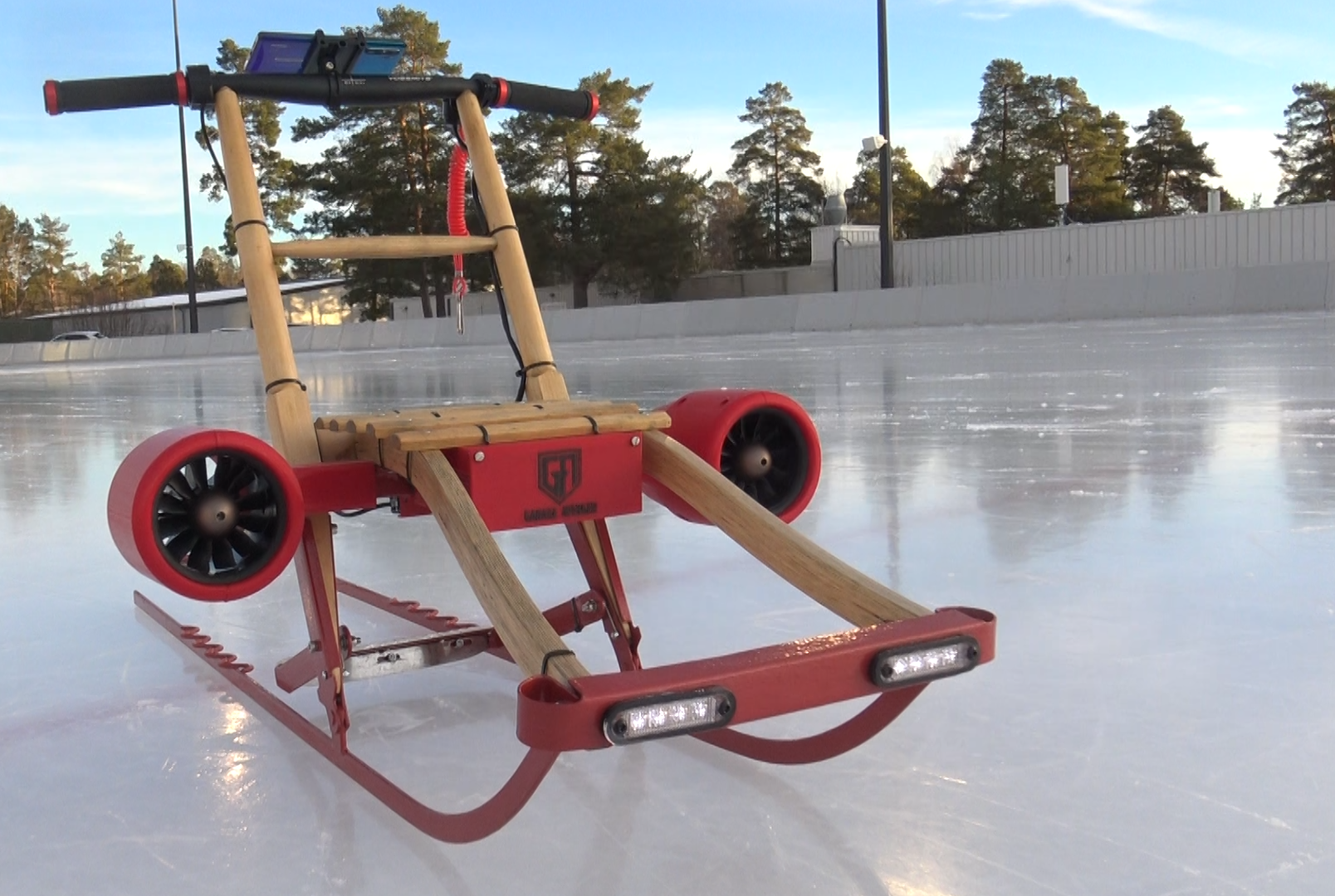 Jet Powered Kids Sled