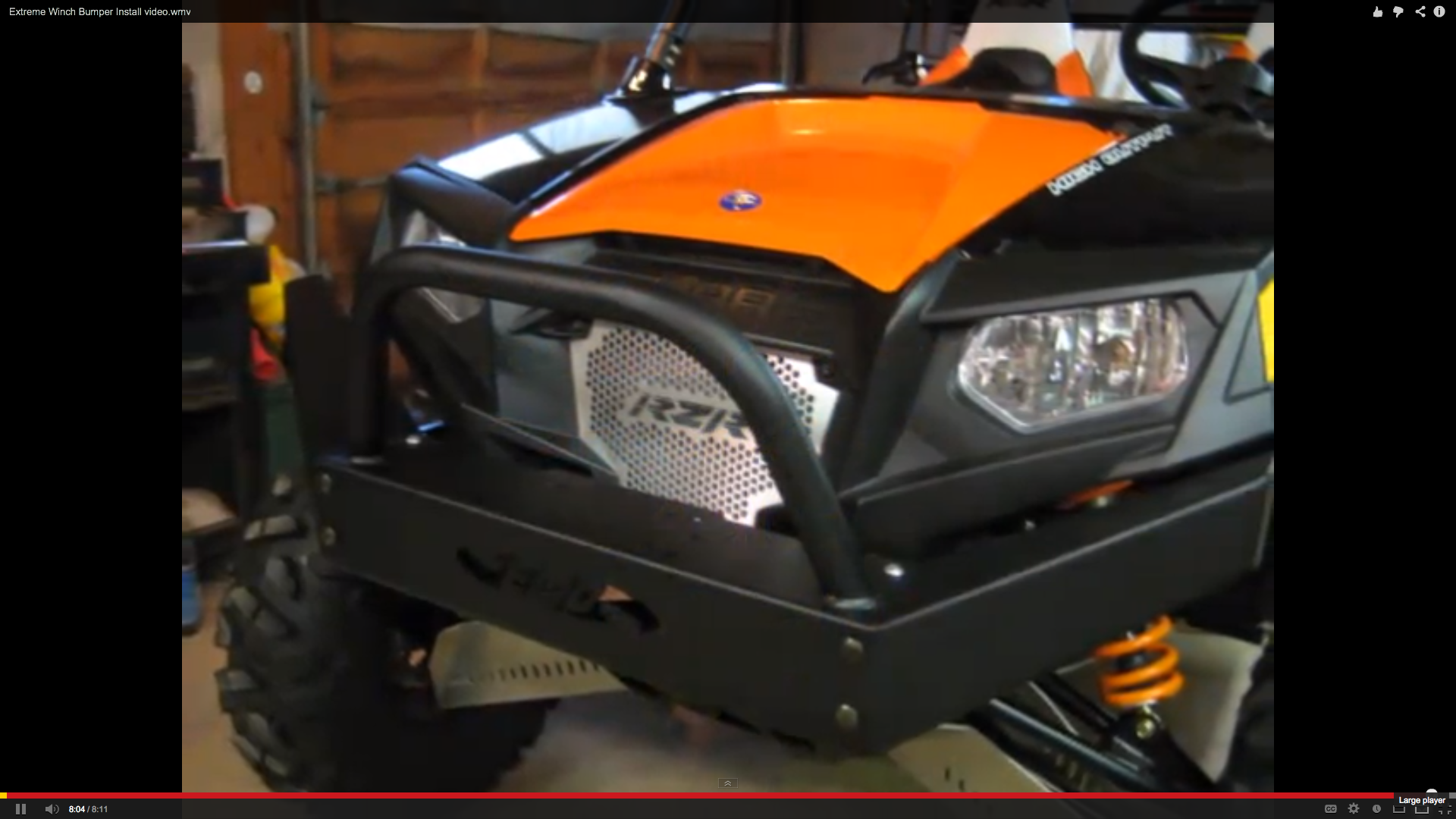 EMP Winch Bumper Installation on Polaris RZR