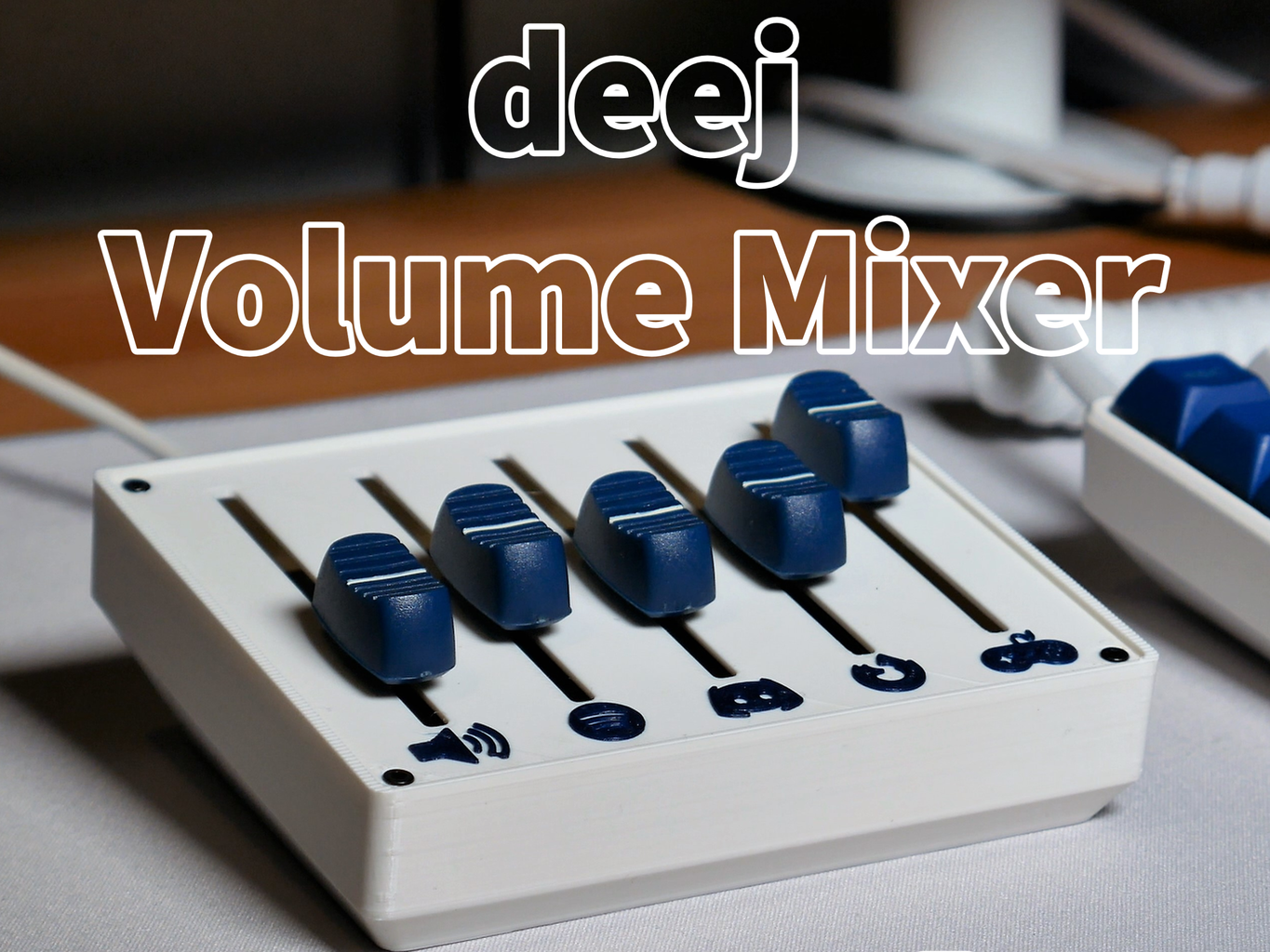 Deej - a Physical Volume Mixer