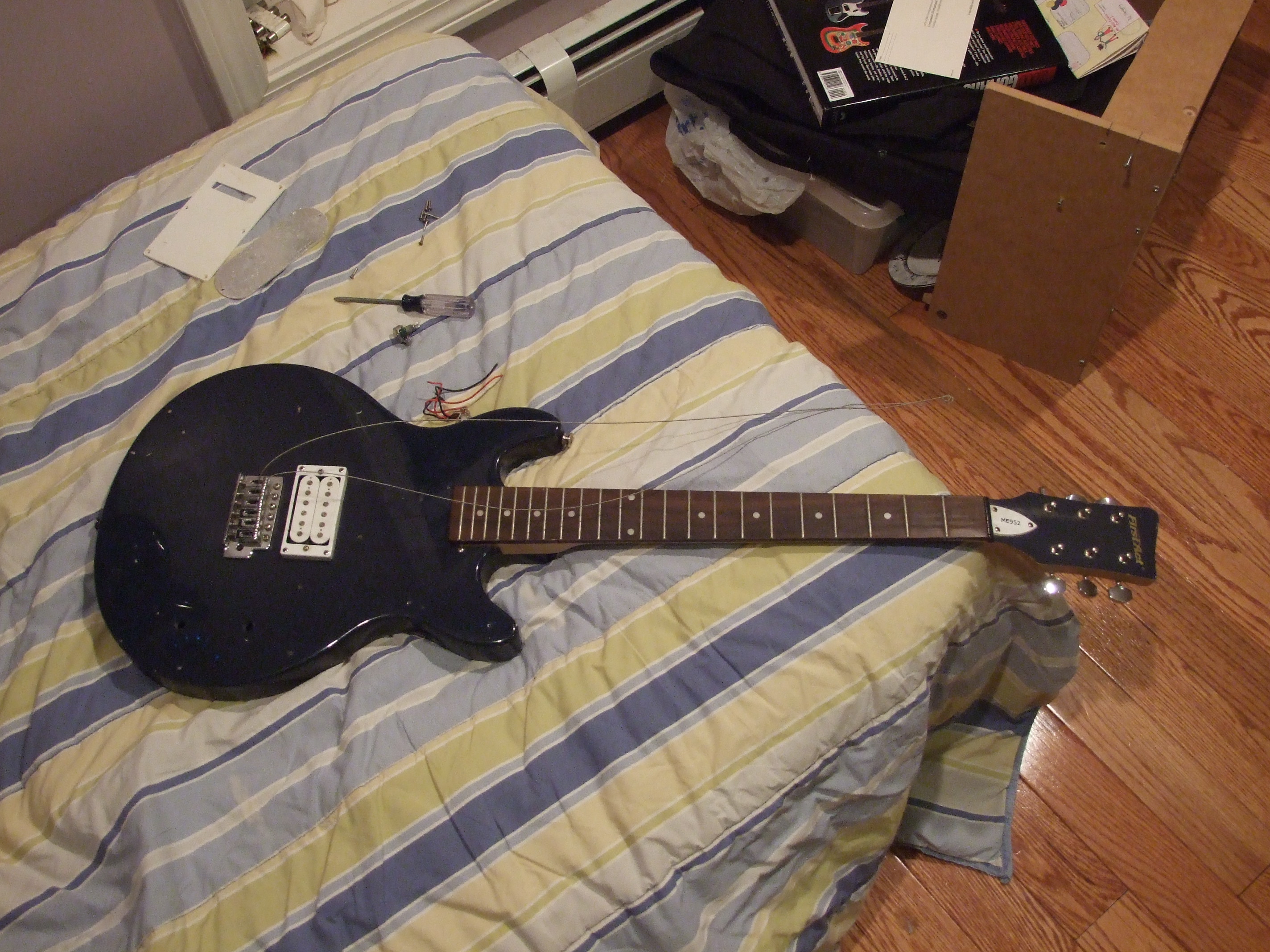 Refinishing a Crappy Guitar