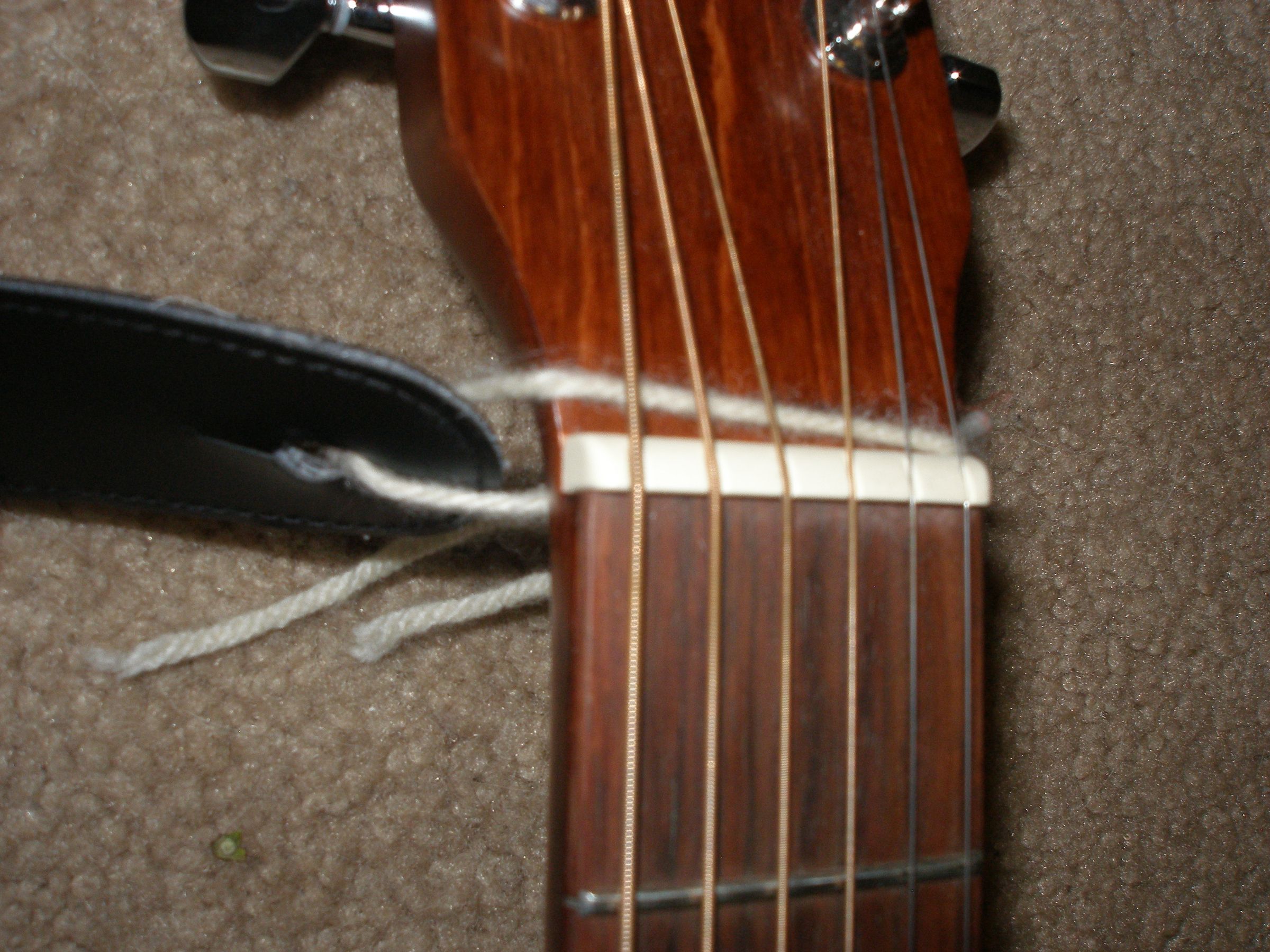 How to Attach a Fast, Cheap Guitar Strap 3 Steps Instructables