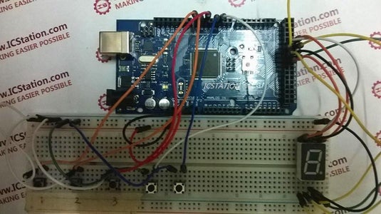 Connect the Switch to the Bread Board.