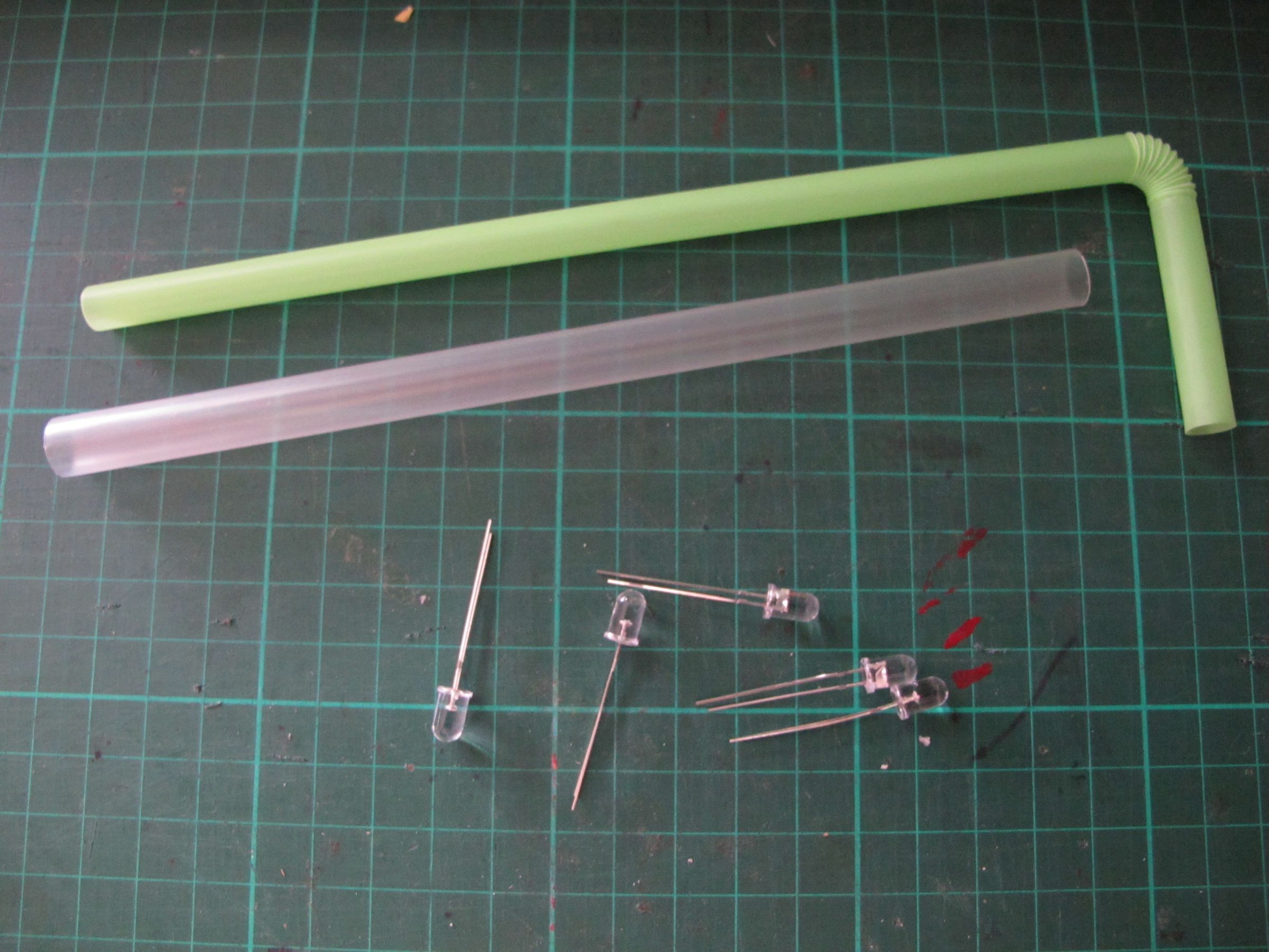 Drinking Straw - Electronic Components Storage System