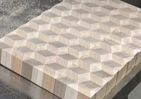 Assemble the Tumbling Block Panel