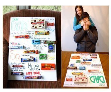 The Candy Bar Card