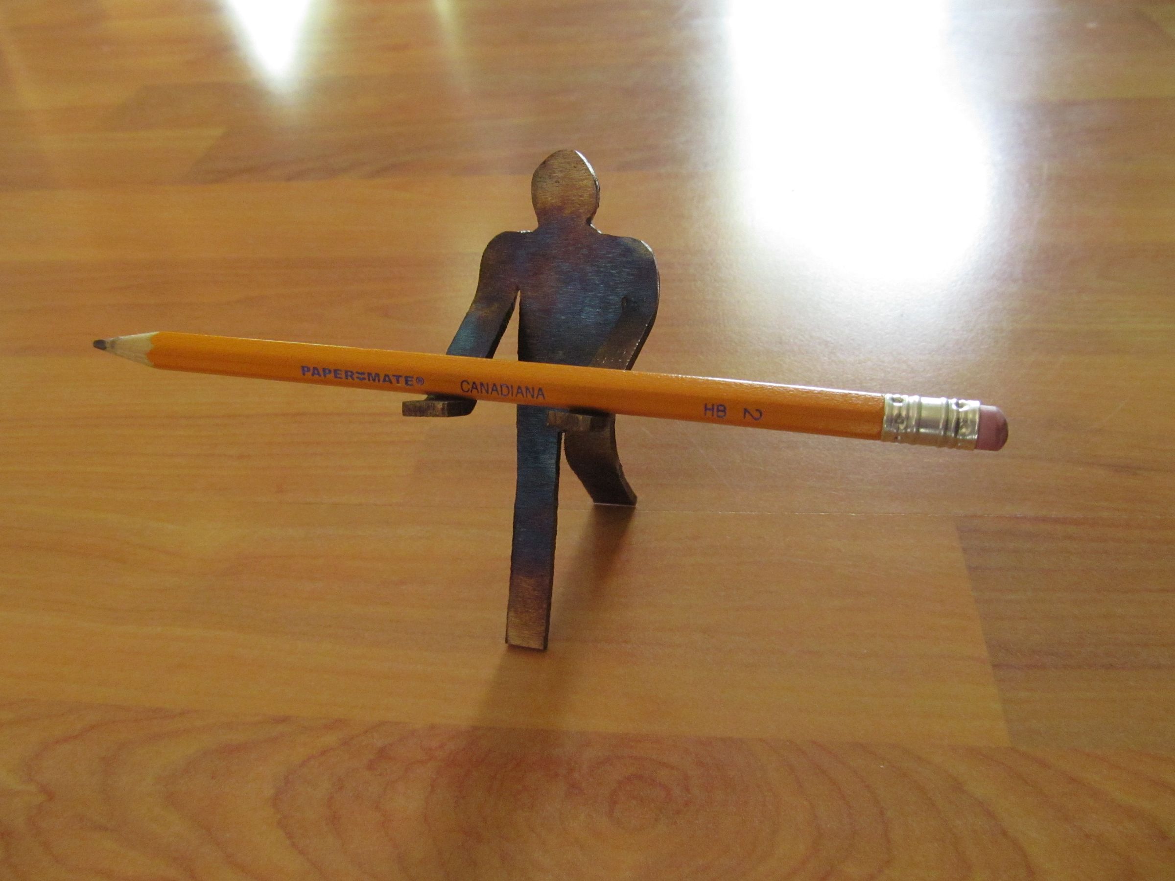 Metal Man Pencil Holder 6 Steps (with Pictures) Instructables