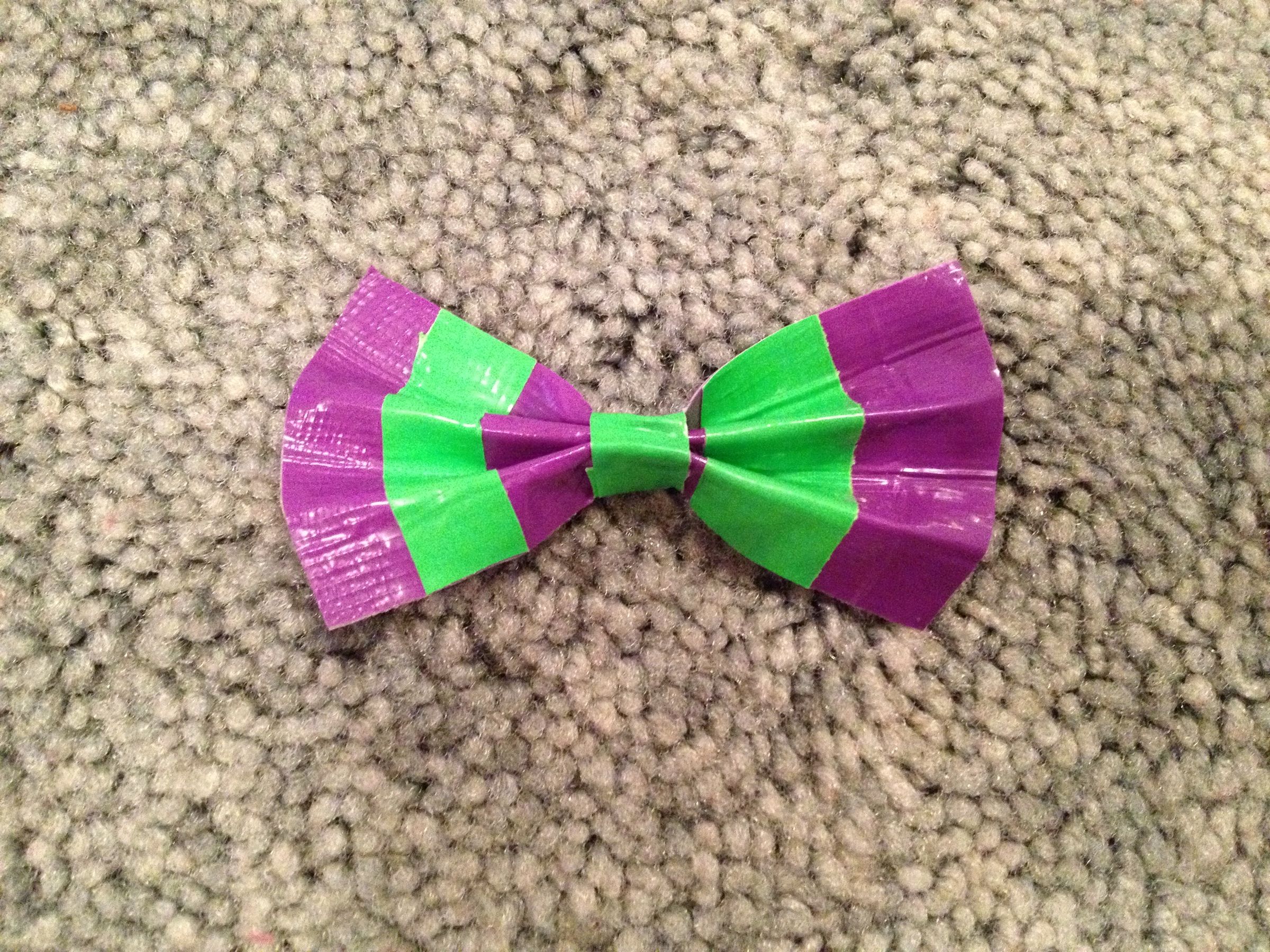 How to Make a Duct Tape Hair Bow 17 Steps Instructables