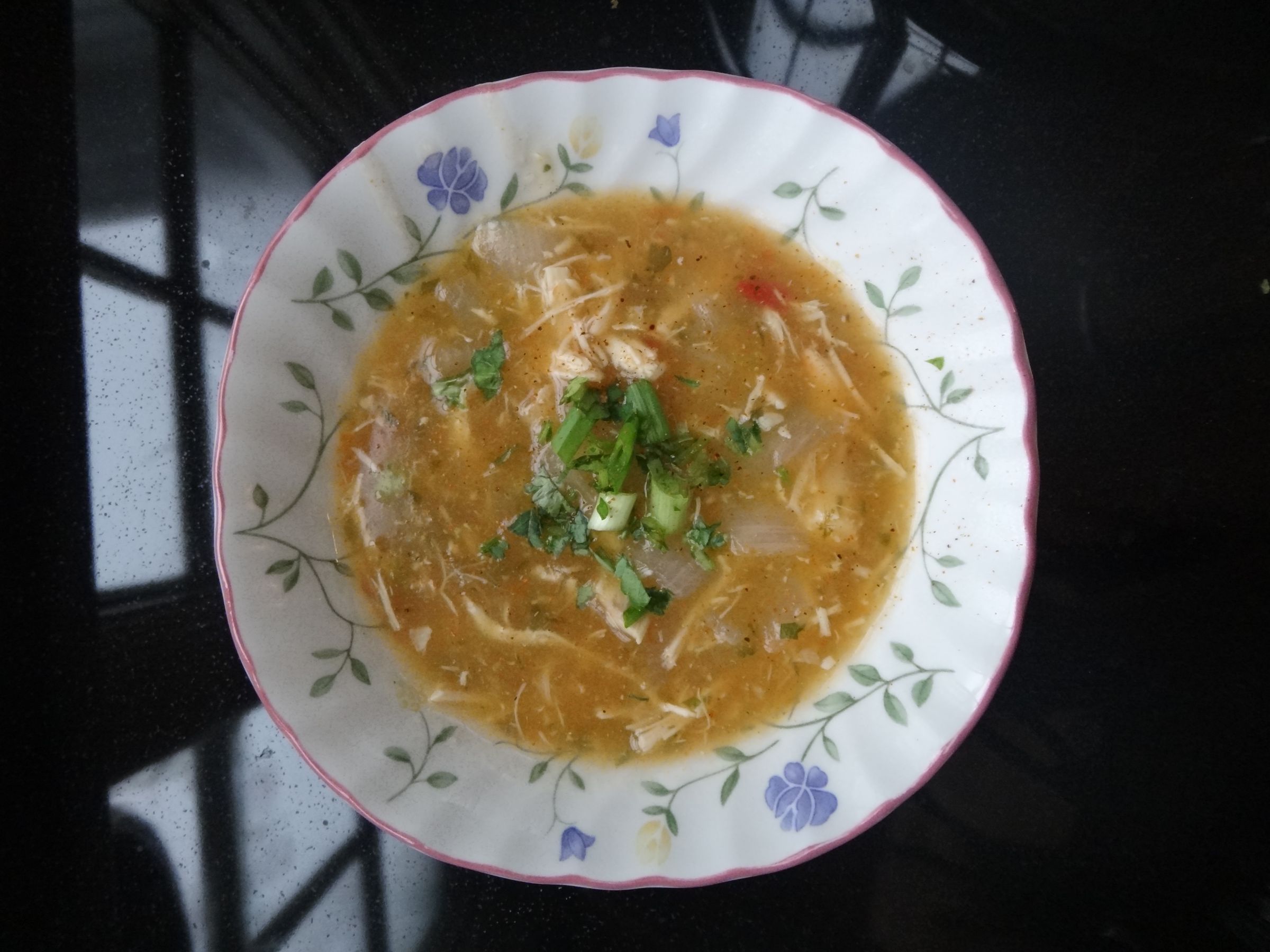 Brasilian Chicken Chowder or "caldo De Galinha"