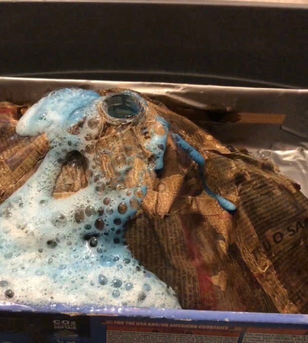 Paper vulcano