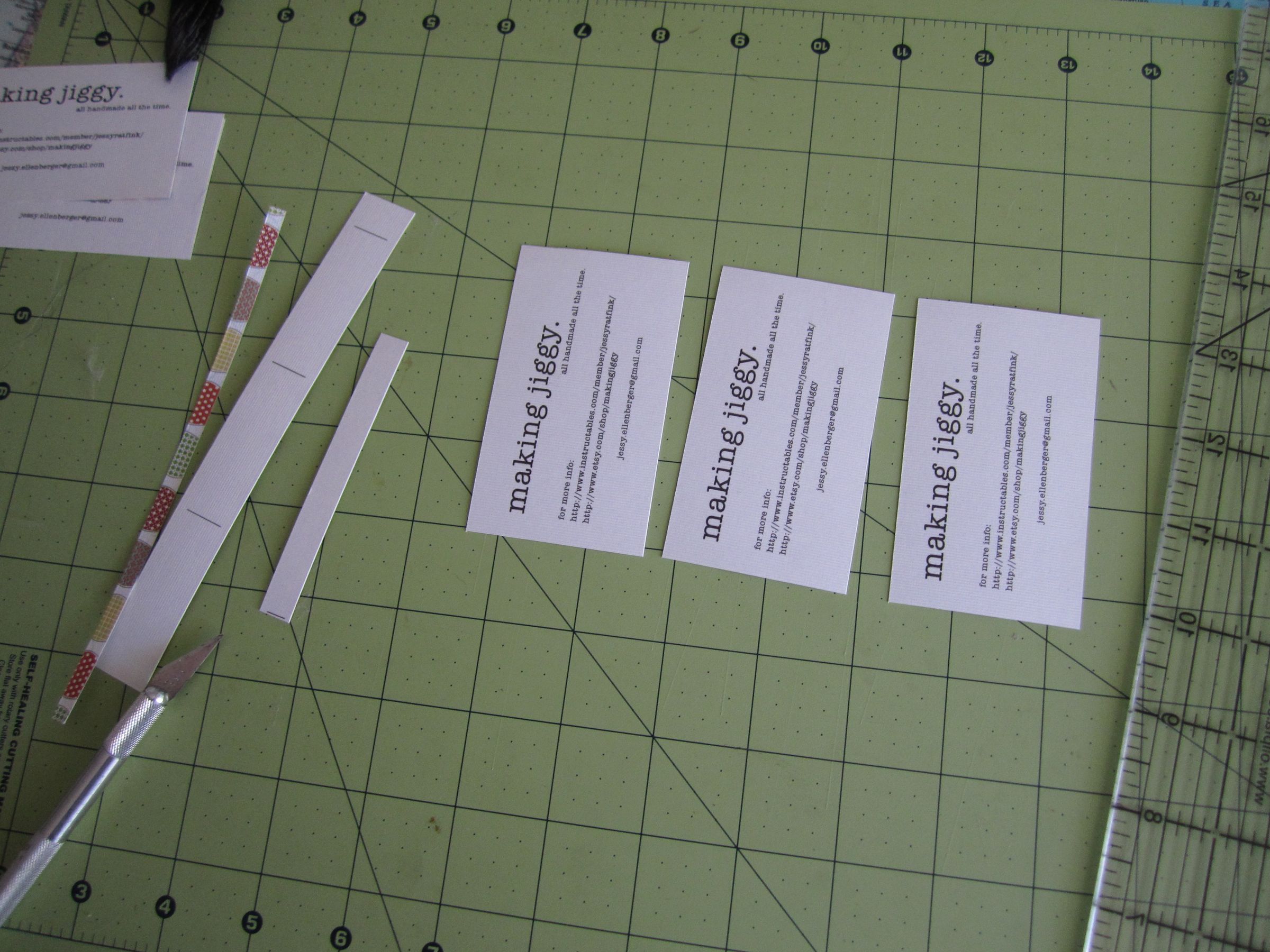 Print Your Own Business Cards Using Pages : 7 Steps (with Pictures) -  Instructables
