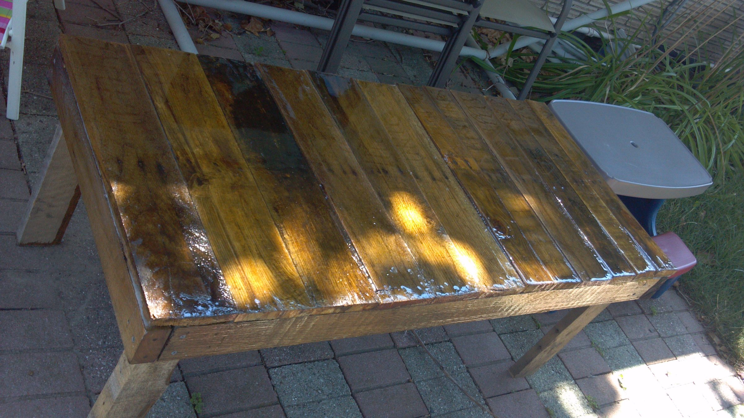 Kids Outdoor Table From Pallet