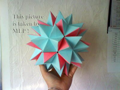Color Origami Ball 5 Steps Instructables